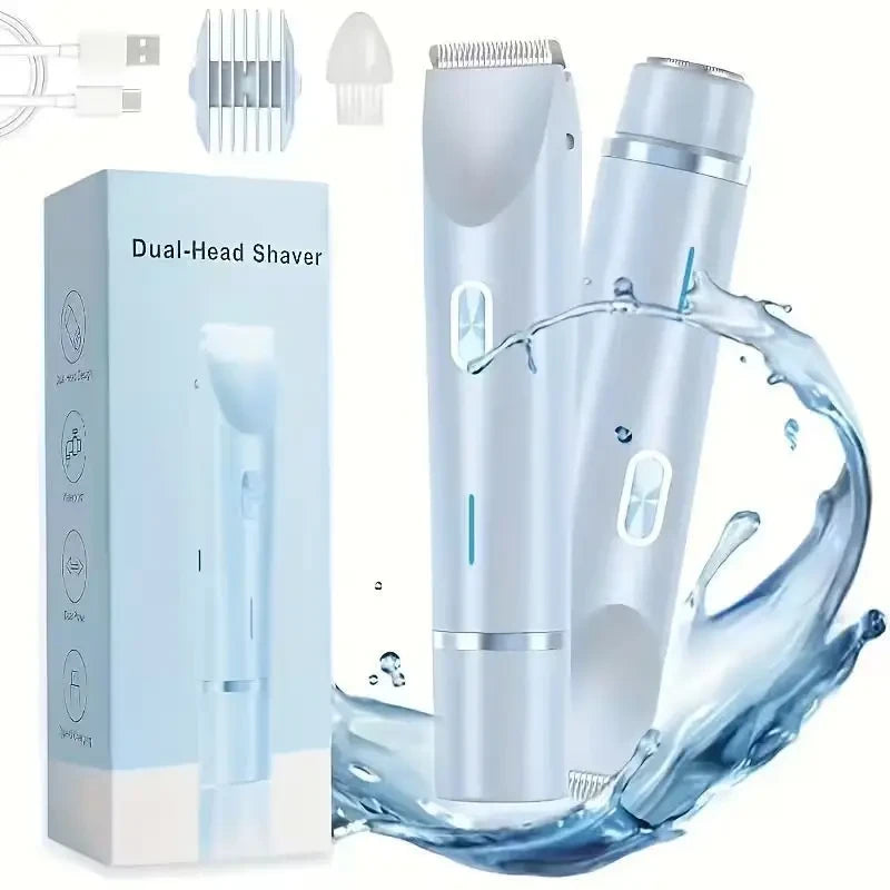 Waterproof Dual Head Electric Shaver