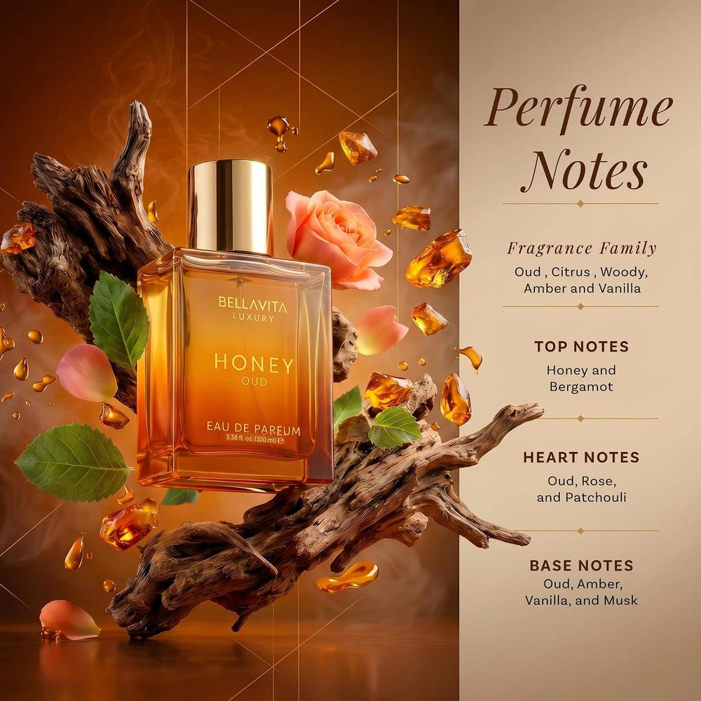 Bellavita Luxury Honey Oud Eau de Parfum
